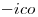 <ce>-ico</ce>