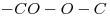 <ce>-CO-O-C</ce>
