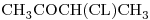 <ce>CH3COCH(CL)CH3</ce>