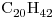 <ce>C20H42</ce>