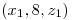 <tex>(x_1,8,z_1)</tex>