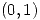 <tex>(0,1) </tex>