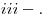 <tex> iii-. </tex>