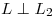 <tex>L \perp L_2</tex>
