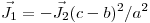 <tex>\vec{J}_1=-\vec{J}_2 (c-b)^2/a^2</tex>