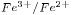 <tex>_{Fe^{3+}/Fe^{2+}}</tex>