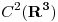 <tex> C^2(\mathbf {R^3}) </tex>