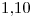 <tex>1.10</tex>