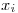 <tex>x_i</tex>