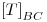 <tex>{\left[ T \right]}_{BC}</tex>