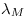 <tex>\lambda_M</tex>