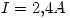 <tex>I=2.4A</tex>
