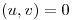<tex> (u,v)=0 </tex>