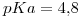 <tex>pKa=4.8</tex>