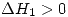 <tex> \Delta H_1 > 0 </tex>