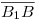 <tex>\overline{B_1 B}</tex>