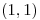 <tex> (1,1) </tex>