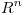 <tex>R^n</tex>