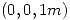 <tex>(0,0,1m)</tex>