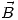 <tex>\vec B</tex>