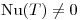 <tex>\mathrm{Nu}(T)\not=0</tex> <tex>\mathrm{Nu}(T)\not=0</tex>