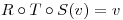 <tex>R\circ T\circ S(v)=v</tex>