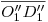 <tex>\overline{O''_1 D''_1}</tex> <tex>\overline{O''_1 D''_1}</tex>