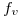 <tex>f_v</tex>