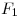<tex>F_1</tex>