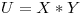 <tex>U=X*Y</tex>