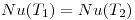 <tex>Nu (T_1) = Nu(T_2)</tex>