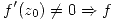 <tex> f'(z_0)\neq 0 \Rightarrow f</tex>