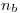 <tex>n_b</tex>