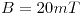 <tex>B=20mT</tex>