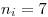 <tex>n_i = 7</tex>