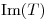 <tex>\mathrm{Im}(T)</tex> <tex>\mathrm{Im}(T)</tex>
