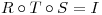 <tex>R \circ T \circ S = I</tex>