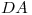 <tex>DA</tex> <tex>DA</tex>