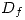 <tex> D_f </tex>