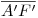 <tex>\overline{A'F'}</tex>