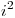 <tex>i^2</tex>