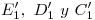 <tex>E'_1,\ D'_1\ y\ C'_1</tex> <tex>E'_1,\ D'_1\ y\ C'_1</tex>