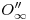 <tex>O_\infty ''</tex> <tex>O_\infty ''</tex>