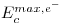 <tex>E_c^{max,e^-}</tex>