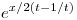 <tex>e^{x/2(t-1/t)} </tex>