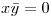 <tex> x\bar y = 0</tex>