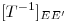 <tex>[T^{-1}]_{EE'}</tex>