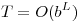 <tex>T=O(b^L)</tex>