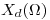 <tex>X_d(\Omega)</tex>