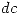 <tex>dc</tex>